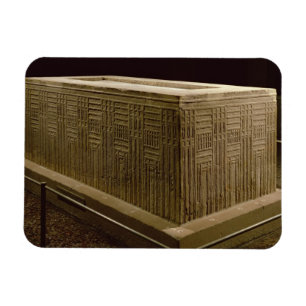 Sarcophagus uit Abu Roach (kalksteen) (zie ook 3) Magneet