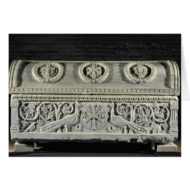 Sarcophagus van bisschop Theodore (Voorkant Horizontaal)