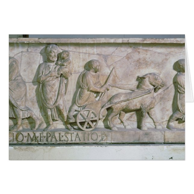 Sarcophagus van Cornelius Statius (Voorkant Horizontaal)