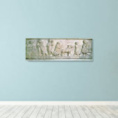 Sarcophagus van Cornelius Statius Canvas Afdruk (Insitu (Houten vloer))