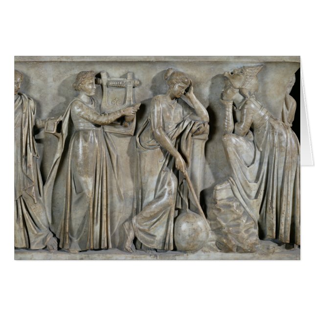 Sarcophagus van de Muses (Voorkant Horizontaal)
