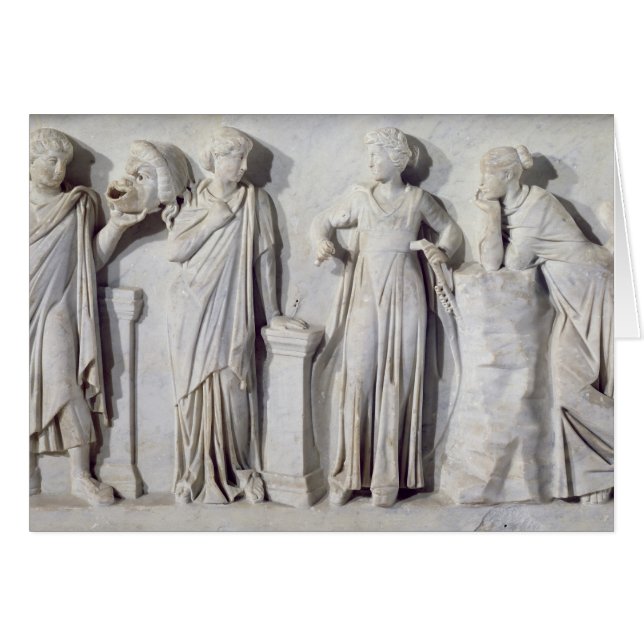 Sarcophagus van de Muses 2 (Voorkant Horizontaal)