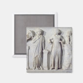 Sarcophagus van de Muses 2 Magneet (Voorkant / Achterkant)