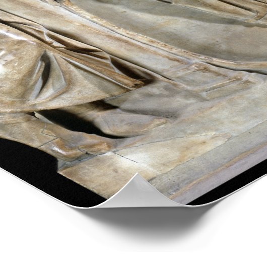 Sarcophagus van de Muses 2 Poster (Hoek)