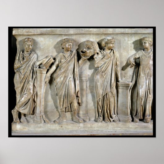 Sarcophagus van de Muses 2 Poster (Voorkant)