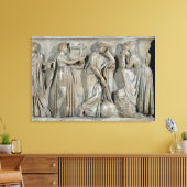 Sarcophagus van de Muses Canvas Afdruk (Insitu (Woonkamer))