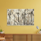 Sarcophagus van de Muses Canvas Afdruk (Insitu (Woonkamer))