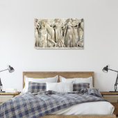 Sarcophagus van de Muses Canvas Afdruk (Insitu (Slaapkamer))