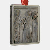 Sarcophagus van de Muses, detail van Clio & Metalen Ornament (Rechts)