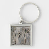 Sarcophagus van de Muses, detail van Clio & Sleutelhanger (Voorkant)