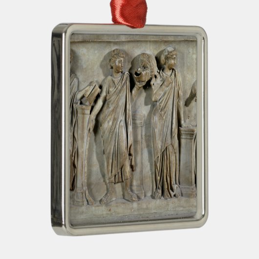 Sarcophagus van de Muses Metalen Ornament (Rechts)