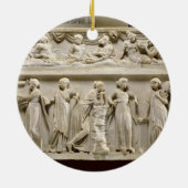Sarcophagus van de Muses, Roman (marmer) Keramisch Ornament (Achterkant)