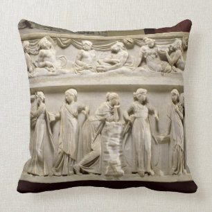 Sarcophagus van de Muses, Roman (marmer) Kussen