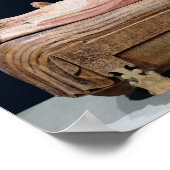 Sarcophagus van een echtpaar, 525-500 voor Christu Poster (Hoek)