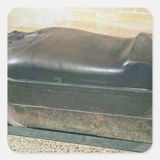 Sarcophagus van Eshmunazar, koning van Sidon Vierkante Sticker (Voorkant)