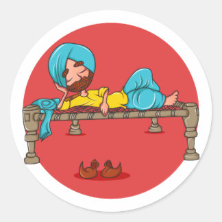 Sardar Ji Ronde Sticker