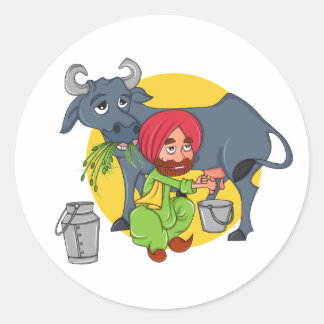 Sardar Ji Ronde Sticker