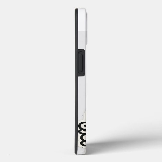Sardar Sketch Swag iPhone 13 Case – Black & White  (Achterkant / Rechts)