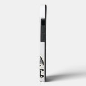 Sardar Sketch Swag iPhone 13 Case – Black & White  (Achterkant / Links)