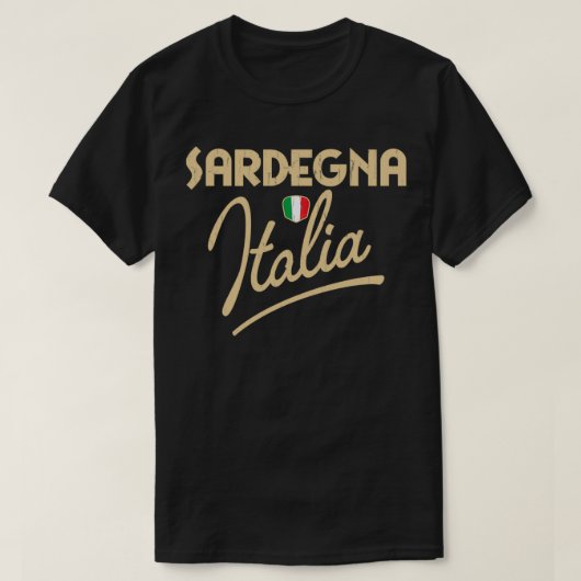 Sardegna Italia T-shirt (Design voorkant)