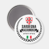 Sardegna Magneet (Voorkant / Achterkant)