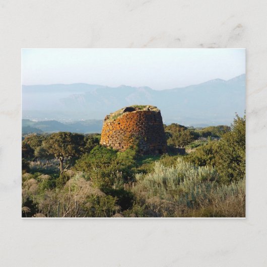 Sardegna, Nuraghe (briefkaart) Briefkaart (Voorkant)