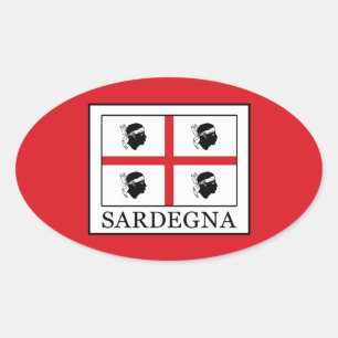 Sardegna Ovale Sticker