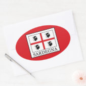 Sardegna Ovale Sticker (Envelop)