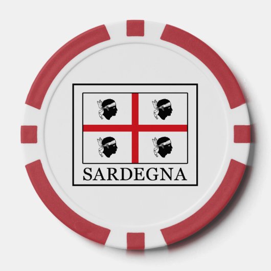Sardegna Poker Chips (Voorkant)