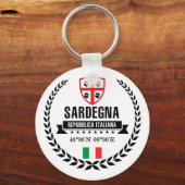 Sardegna Sleutelhanger (Voorkant)