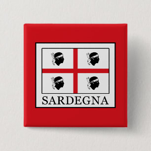 Sardegna Vierkante Button 5,1 Cm