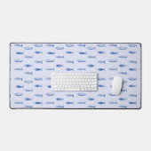 Sardientjes Patroon Bureaumat (Keyboard & Muis)