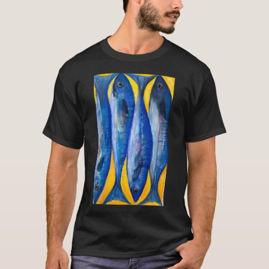 Sardijnse vis 4 t-shirt (Voorkant)