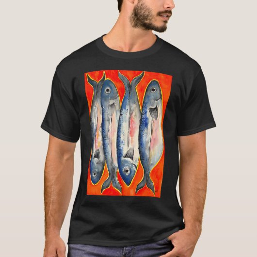 Sardijnse vis 8 t-shirt (Voorkant)