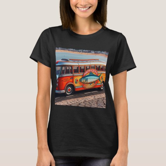 Sardine bus t-shirt (Voorkant)