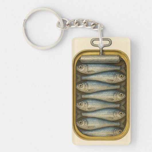 Sardine Chic beroemd gemaakt door Ej Gold Sleutelhanger (Voorkant)