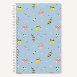 Sardine Citroen Blauw Notitieboek
