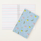 Sardine Lemon Blue Notitieboek (Binnen)