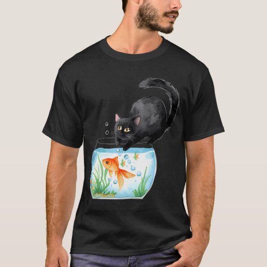 Sardine Marktwaardige Vis 1/2 T-shirt (Voorkant)