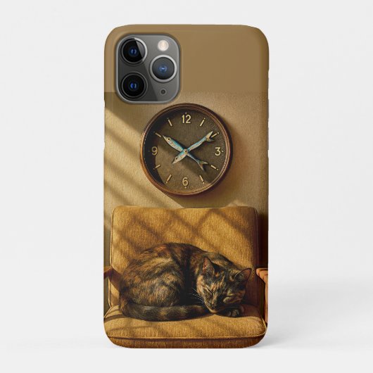 Sardine O'clock Droomtijd – Surrealistische Katten Case-Mate iPhone Case (Achterkant)