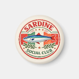Sardine Social Club Italiaans Zomerfeest  Magneet