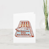 Sardine tin zomer kaart (Voorkant)