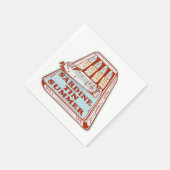 Sardine tin zomer servet (Hoek)