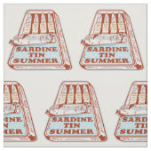 Sardine tin zomer stof (Swatch)