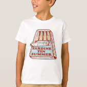 Sardine tin zomer t-shirt (Voorkant)