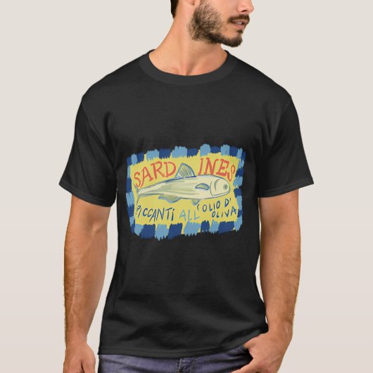 Sardine Vis T-shirt (Voorkant)