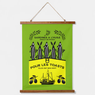 Sardinecore Vintage Keuken Hangend Wandkleed