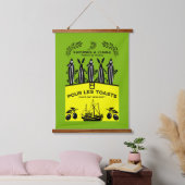 Sardinecore Vintage Keuken Hangend Wandkleed (Slaapkamer)