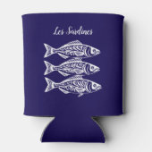 Sardines-Blue Hawaiian Blikjeskoeler (Achterkant)