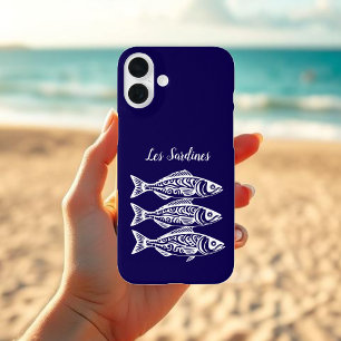 Sardines-Blue Hawaiian iPhone 16 Plus Hoesje
